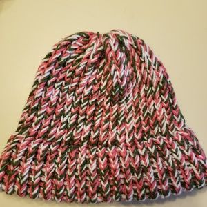 (Sold) Hand crafted knitted beanie